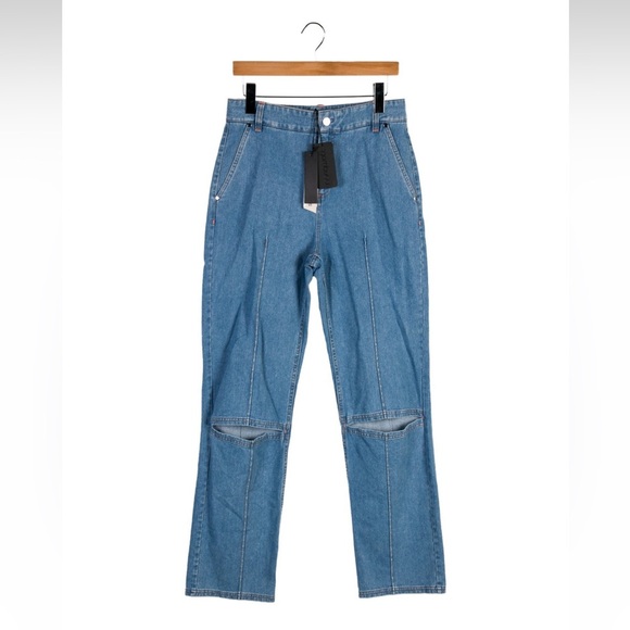 Et Ochs
Cotton denim mid rise straight jeans - Picture 6 of 7